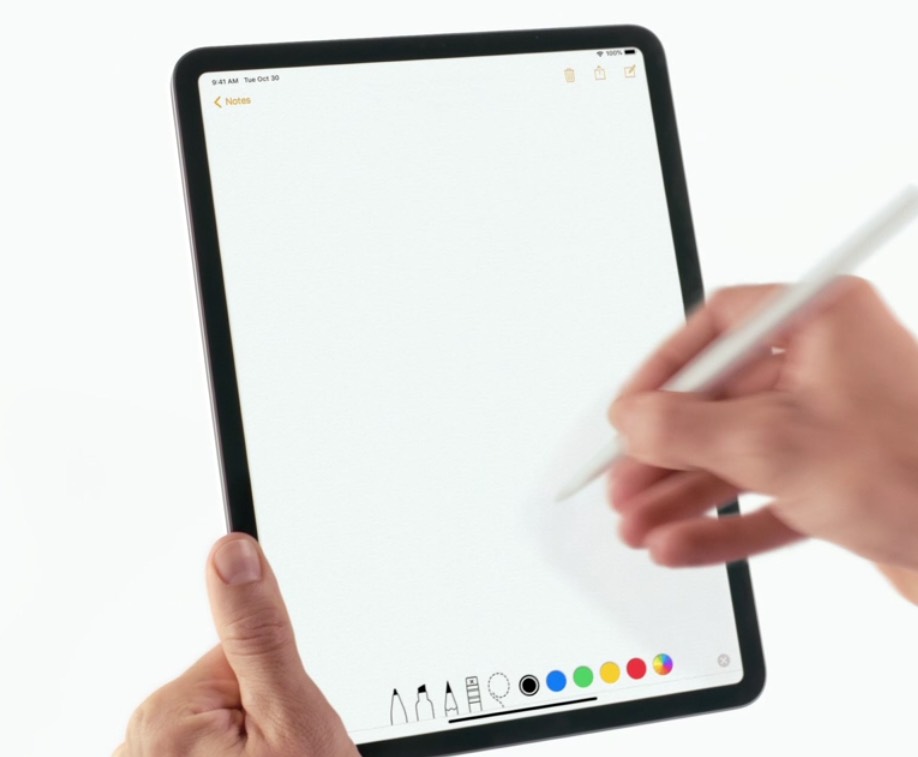 全新的全面屏ipad pro 