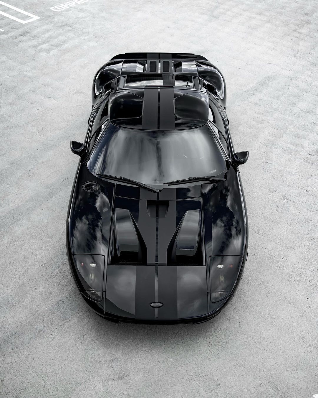 这台GT有点不一样哦！🖤🖤哇！太不真实了！#福特GT##car时尚##汽车改