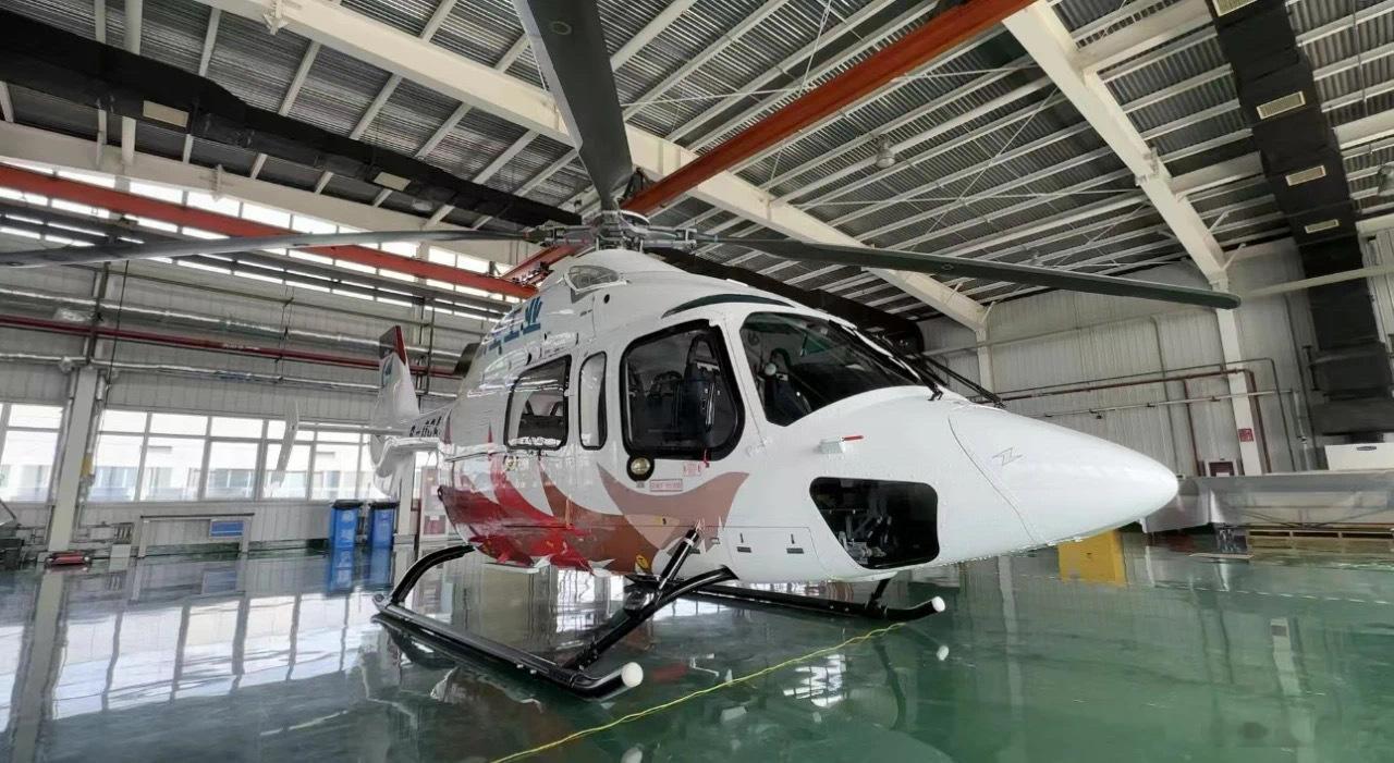 哈飞官方：新型号明日全状态首次飞行。AC312C（AC332）明天首飞！带滑撬，