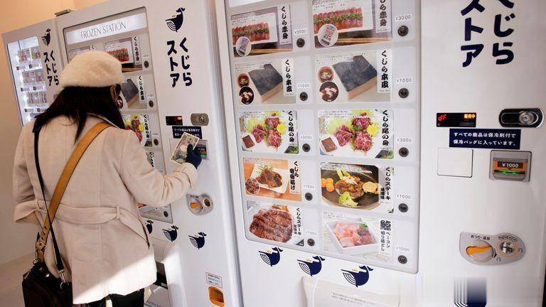 日本新的客户培养方式：鲸鱼肉自