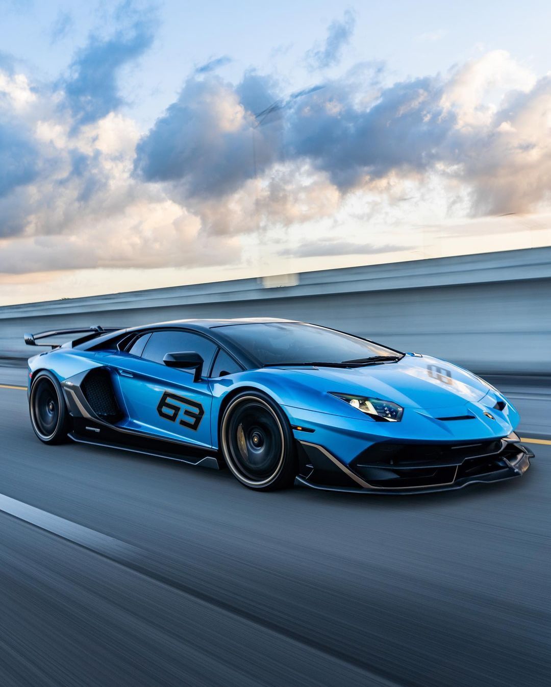 1 of 63 in the world.  Aventador SVJ 63#