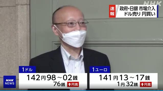 速报：日本政府及央行开始干预日
