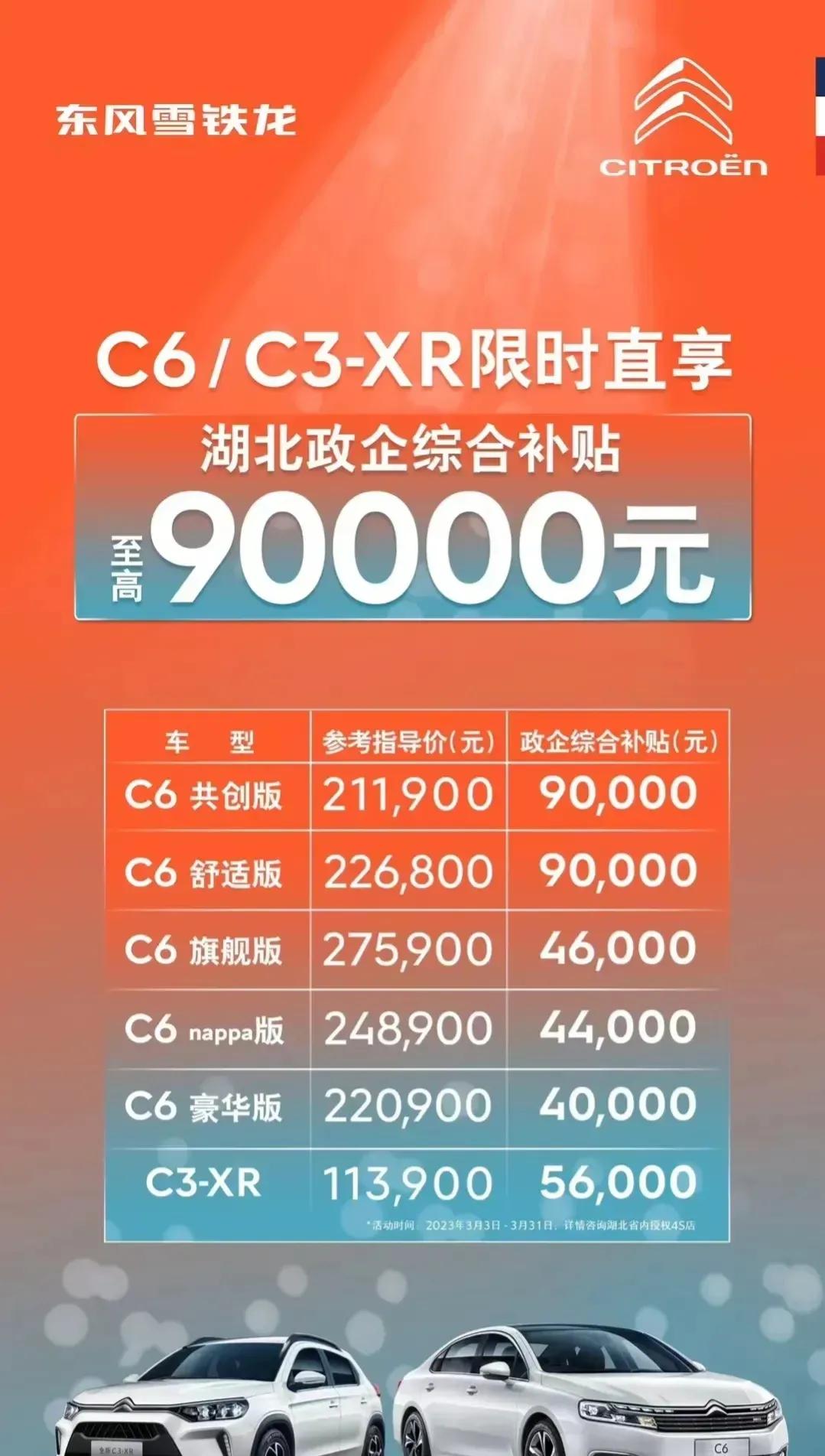  目前得到的消息是，湖北雪铁龙4S店客户爆满，很多人直接不砍价、不看配置、不试乘