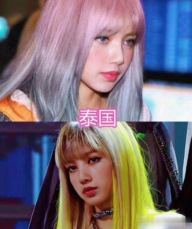 一国一个“彩虹头”，韩国吴世勋，泰国Lisa，看到中国的他：输了输了
哈喽！大家