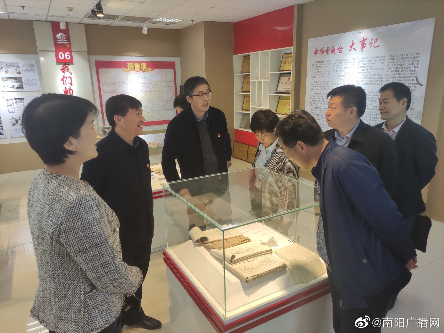南阳市委第十二考核组领导到我台