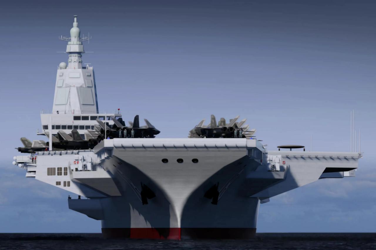 福建舰航母的战斗力至少是辽宁舰的3倍，也就是一艘福建舰将顶得上3艘辽宁舰，根据美