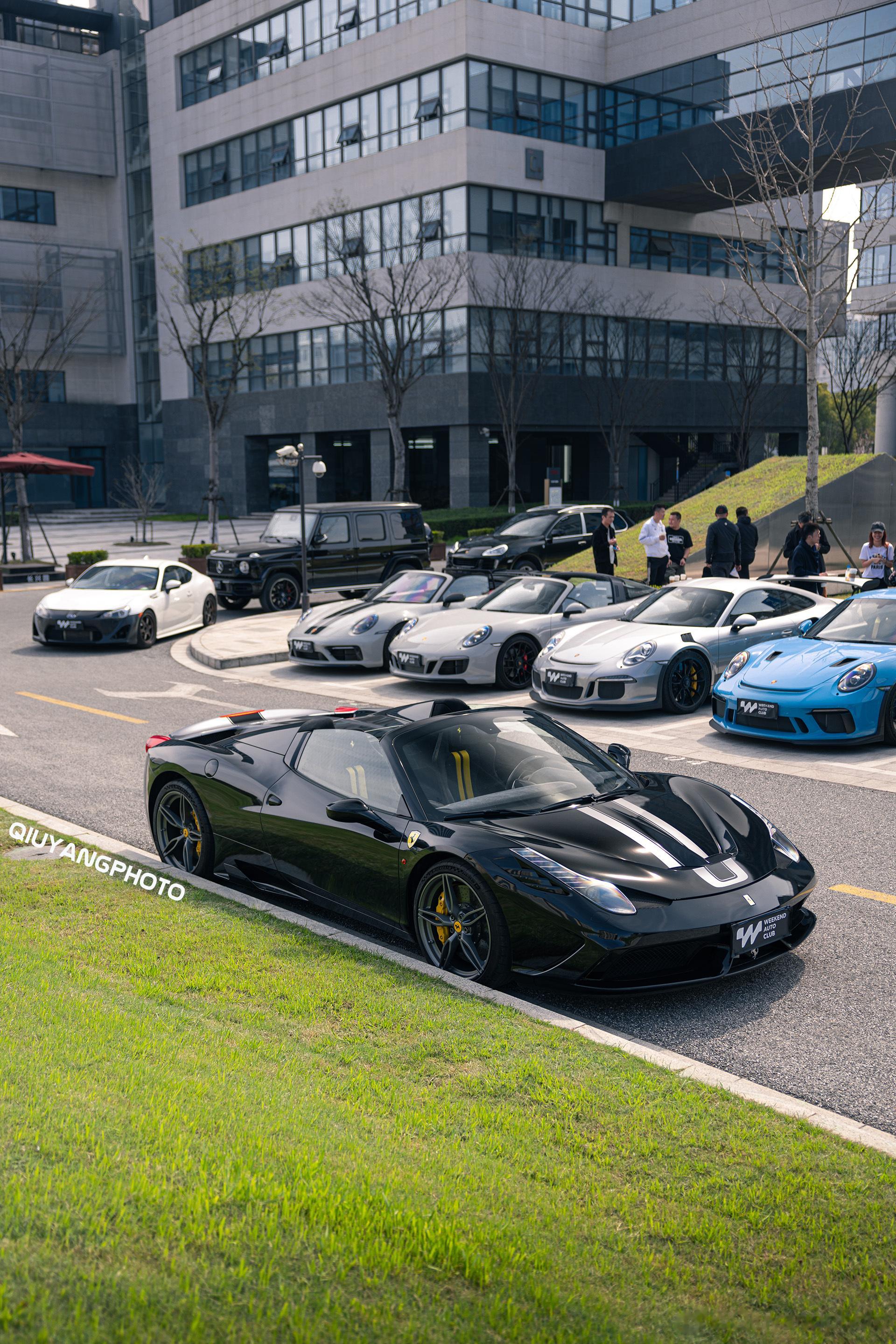 Ferrari 458 Speciale Aperta  昨日好像是入夏了，今天
