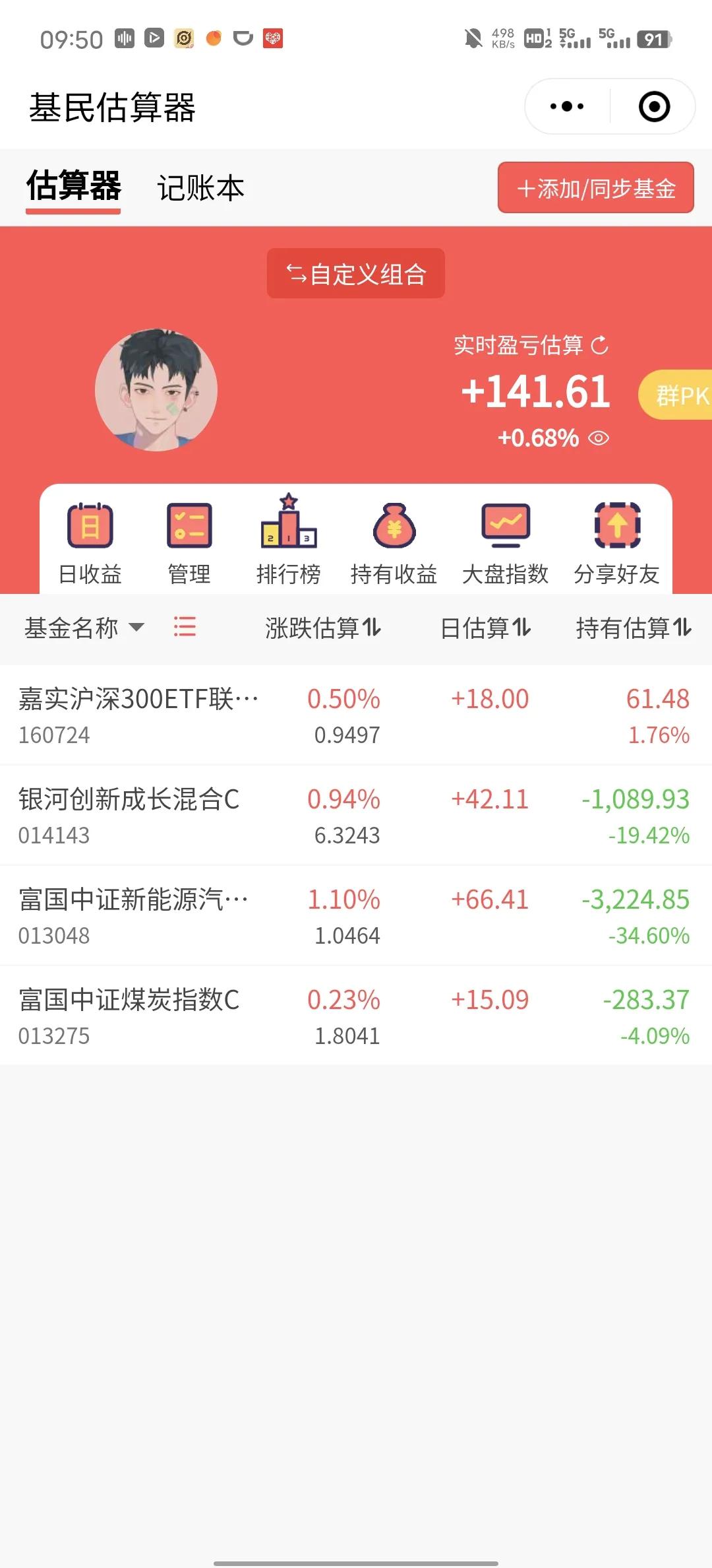 感觉市场好起来了，今天应该又可以吃肉了