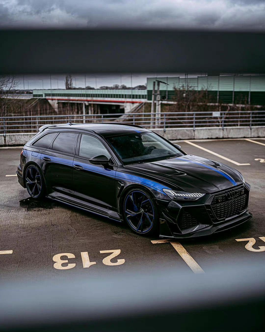 MTM｜AUDI RS6 Avant 🖤💙#奥迪RS6##汽车改装##car