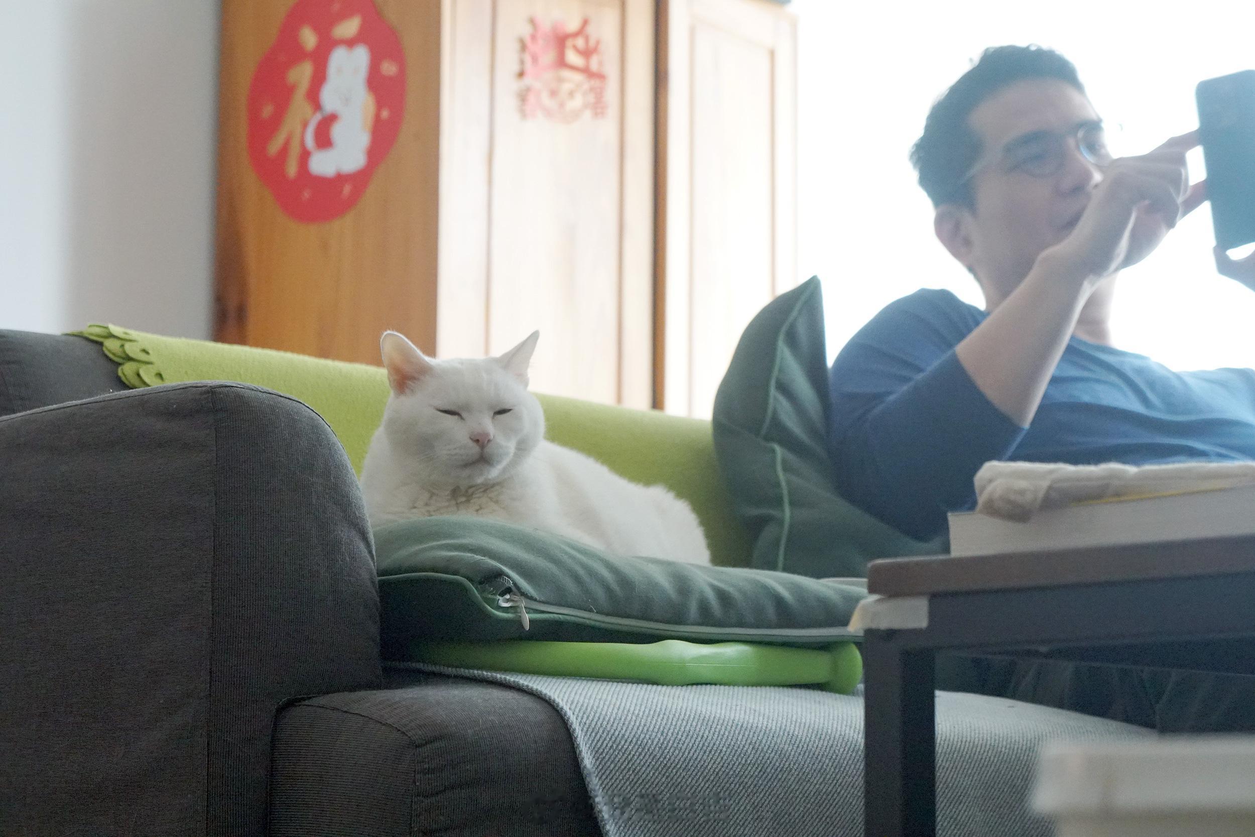 吉：好啊～查電影時刻表，把偶晾在一旁⋯⋯ ​​​