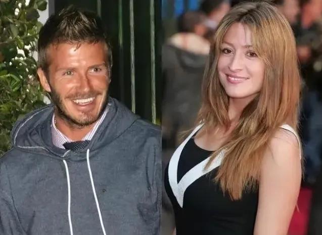 当年与贝克汉姆传出绯闻的女助理丽贝卡•罗斯，这妖娆圆润有致的身材难怪小贝会扛不住