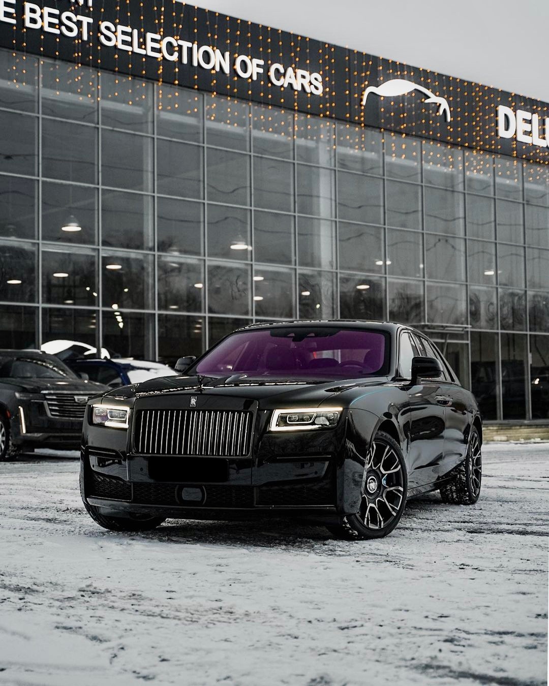 Rolls-Royce 🖤 Ghost #古思特##car时尚##豪车超跑# 