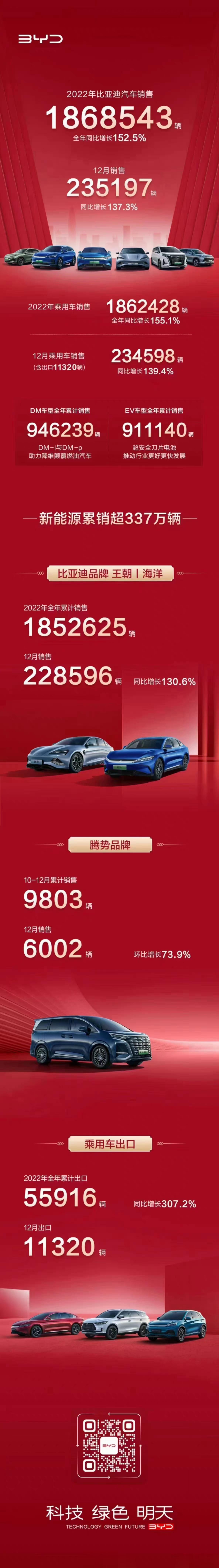 <p>华系车站起来了，比亚迪的