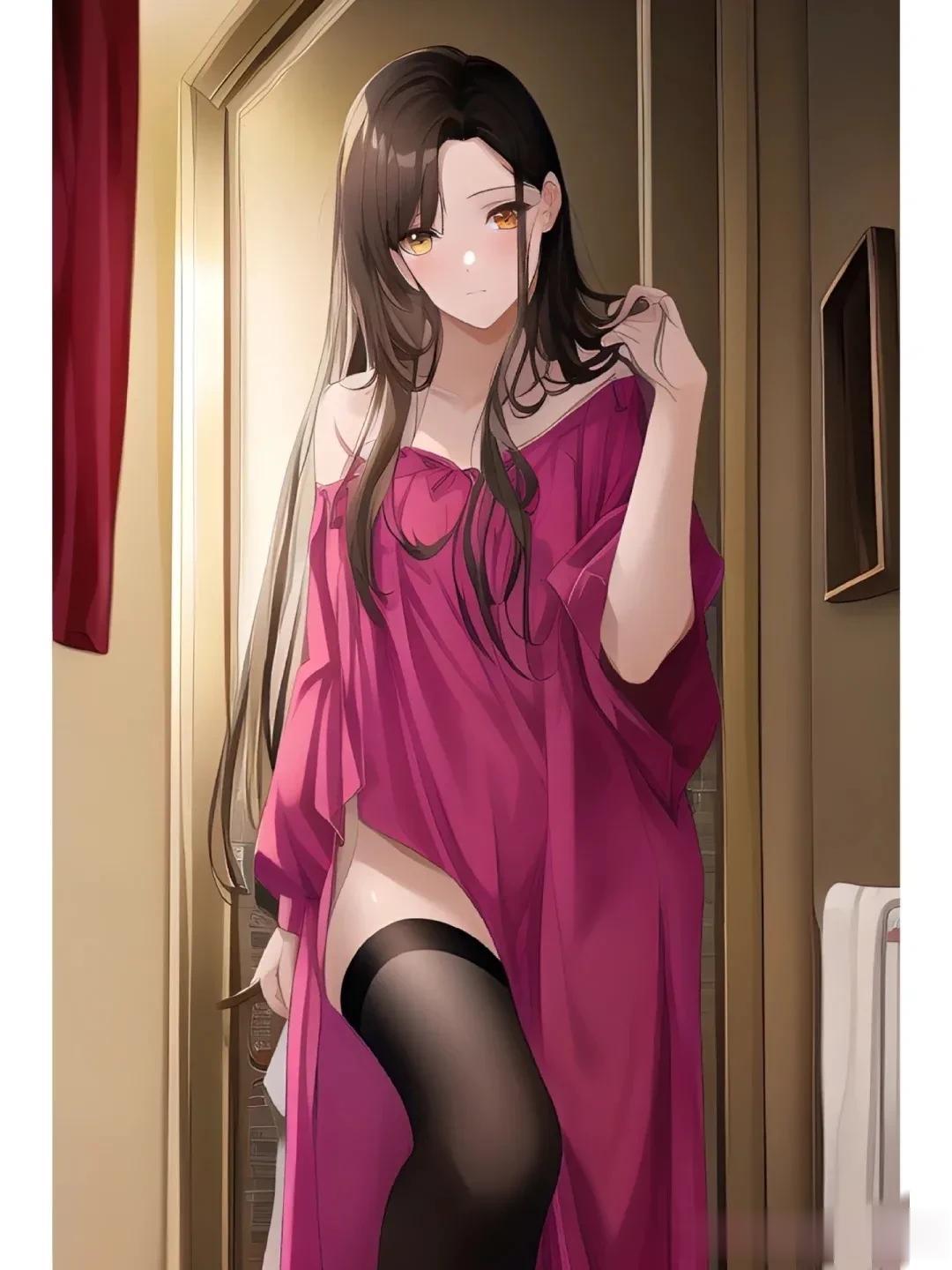 动漫福利，睡美人的性感装扮
 