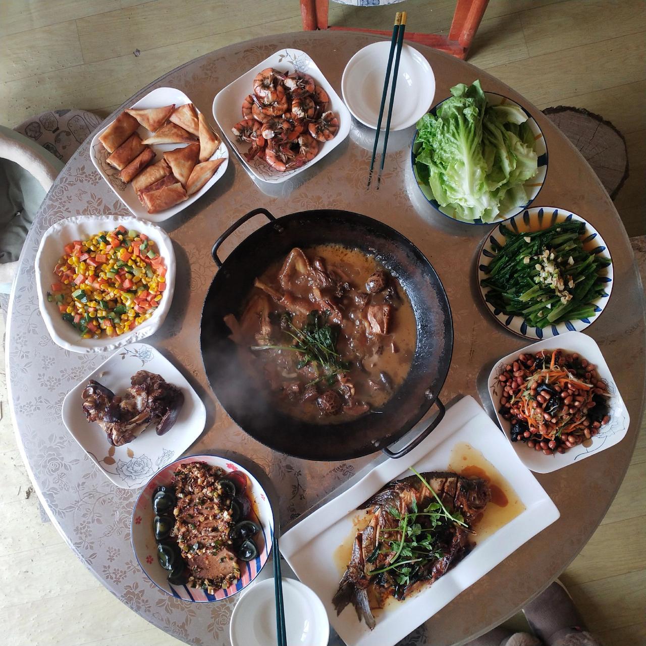 古岁今宵尽，明日复还来#新年快乐❤️兔年大吉