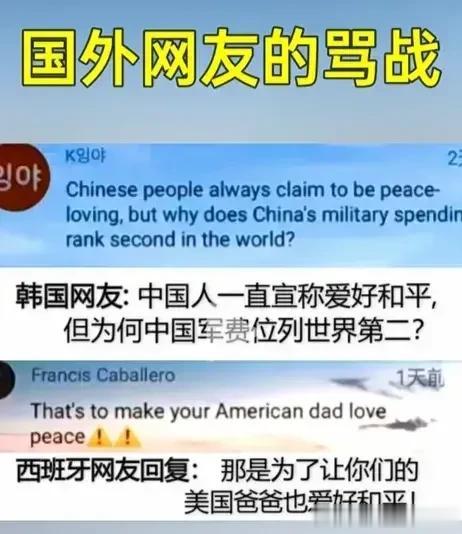 有些佩服西班牙网友了，至于印度嘛～，我不做评论吧，毕竟人家是东方大国……[看]