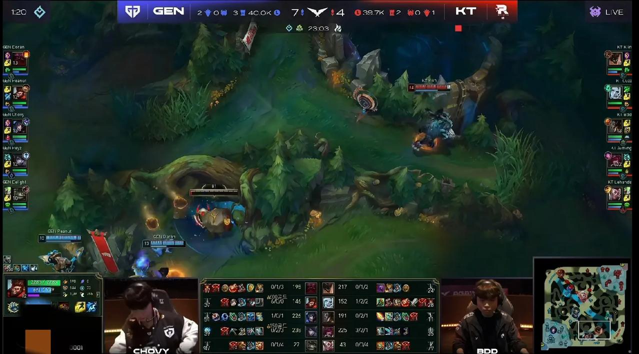 老板，放错碟啦，原来HLE有复活赛
某牙LCK直播出现失误，本来正在直播KT对战