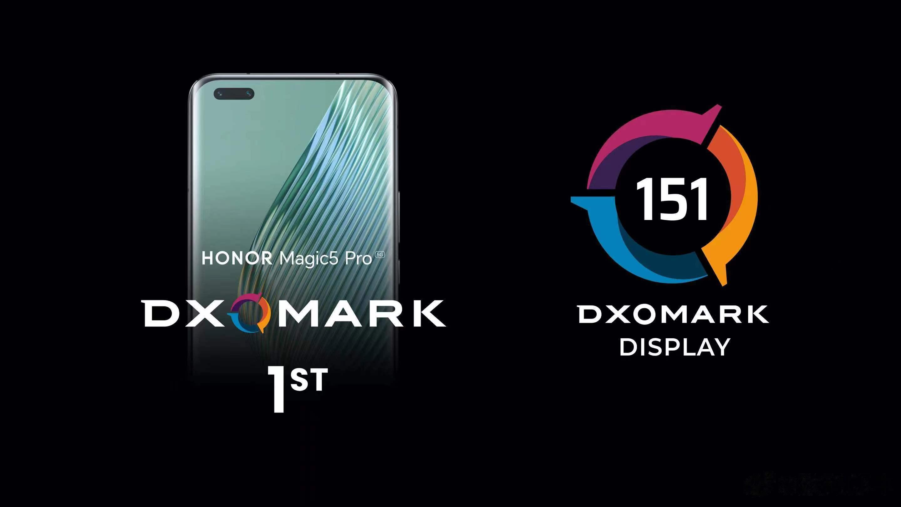 Magic5 Pro又屠榜了，显示技术全面爆发，荣耀Magic5 Pro DXO