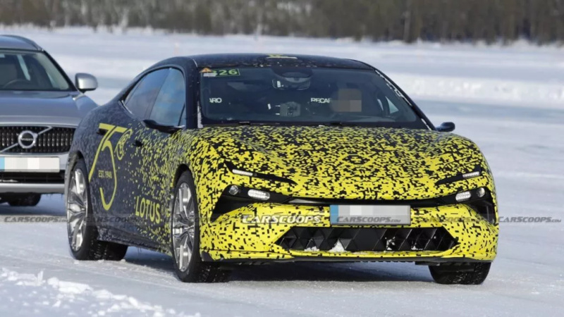 #汽车资讯# 【乍一看有点ID系列的味儿 路特斯Type 133低伪装谍照】近日