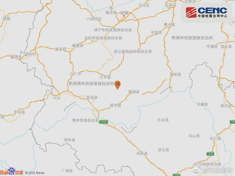 【 】中国地震台网正式测定：0
