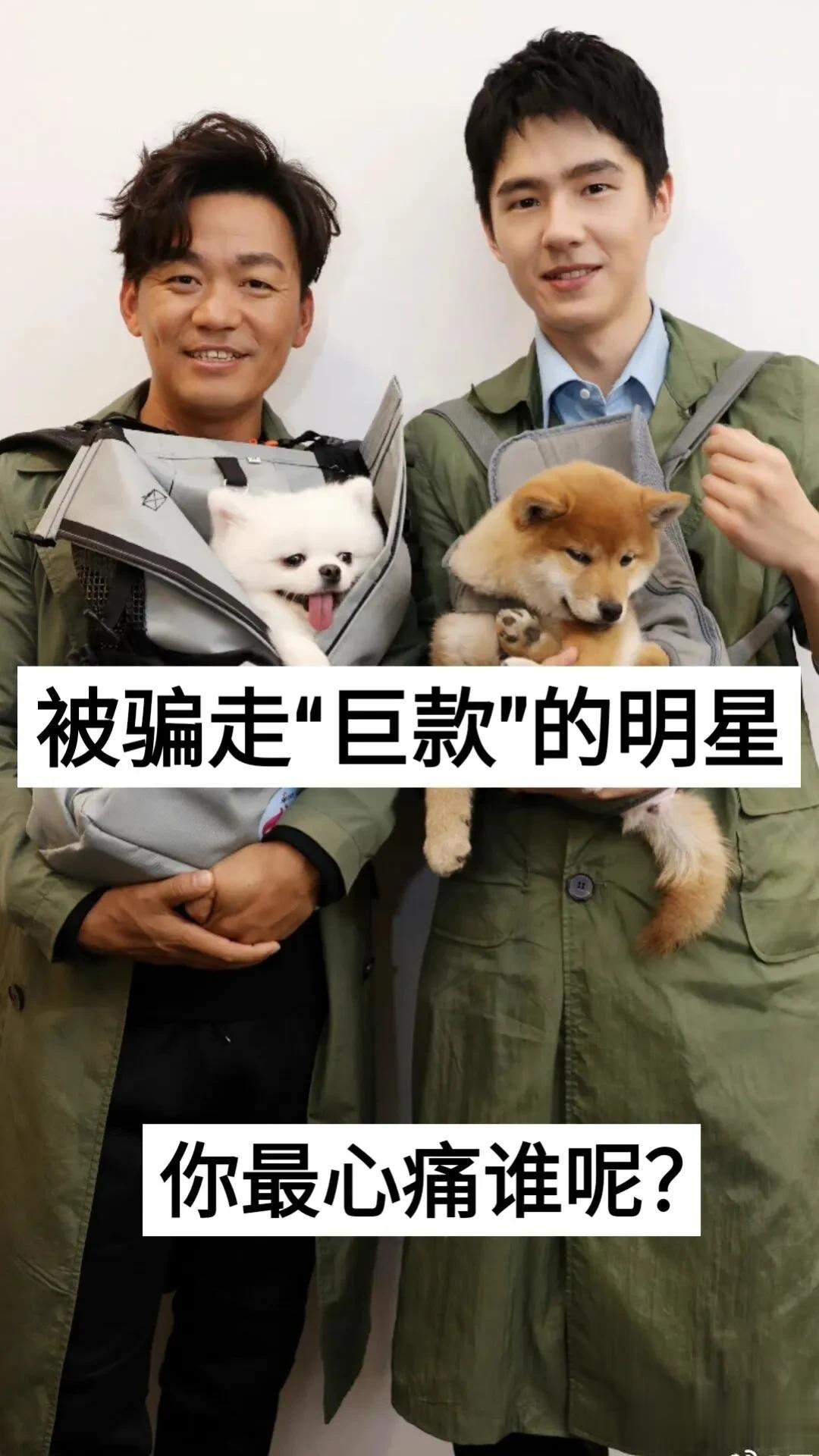 被骗走“巨款”的明星