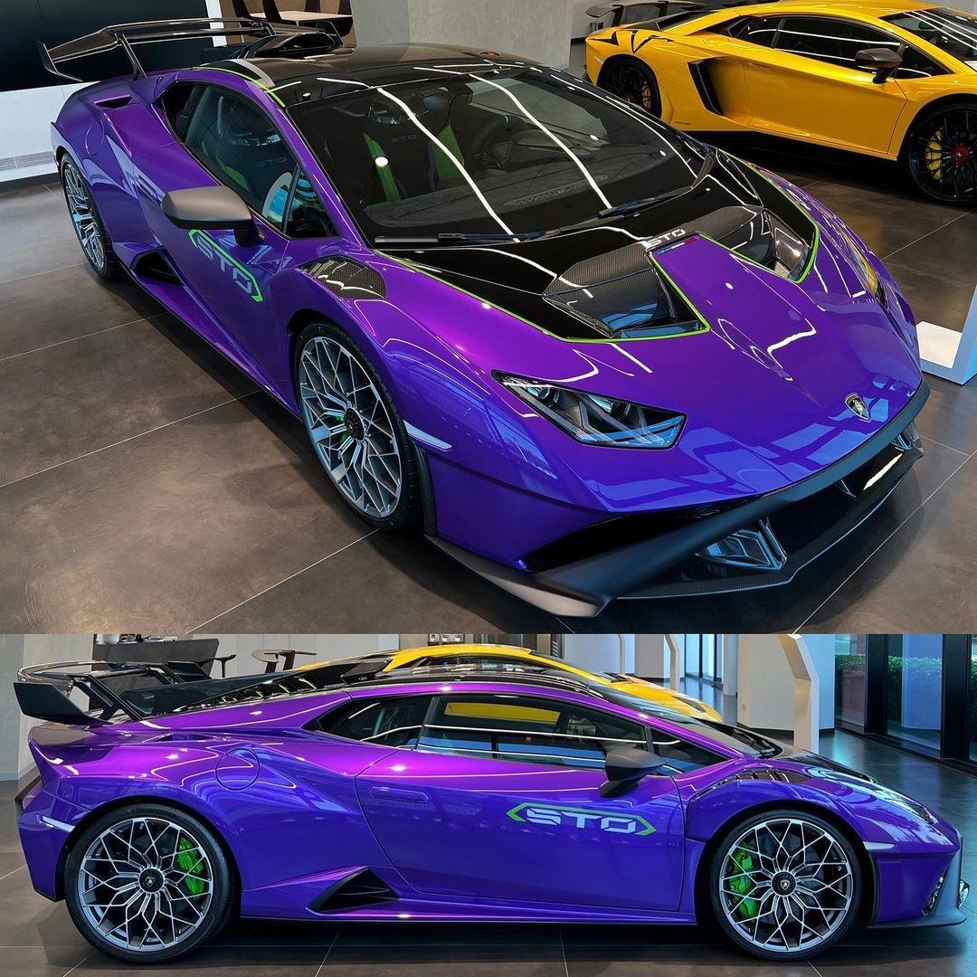 The Lamborghini Huracan STO.In love 💜Ev