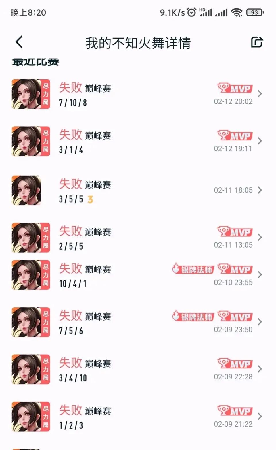 不知火舞如何才能秀，最核心的点就是用好技能之间的那一下普攻！

但是在巅峰赛里，