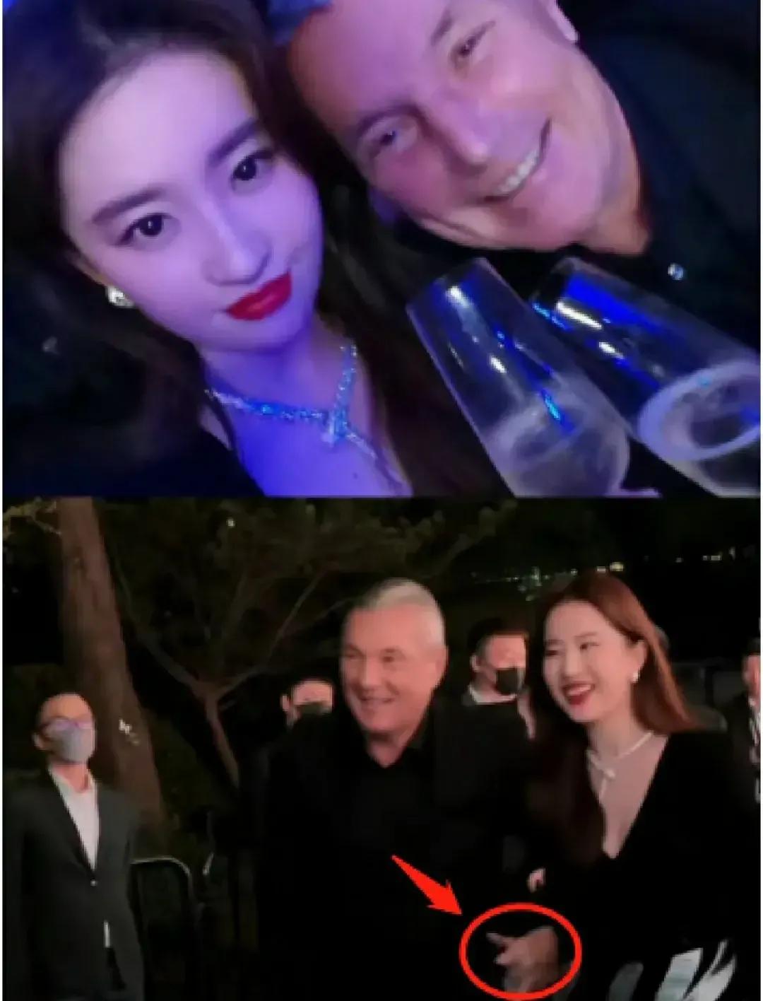 刘亦菲和ceo手牵手，落落大方没有扭捏，真的非常棒。

读过书又见过世面的女人就