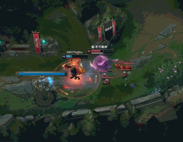 还是Theshy可怜我们这些自媒体
WBG对战NIP第一局，三分钟就结束了，妥妥