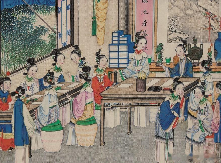 台北故宫藏｜《红楼梦画册》清.孙温 ​​​​