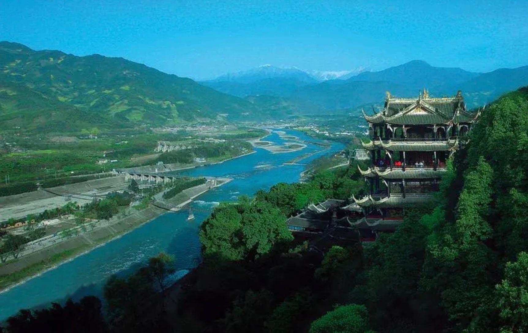 都江堰为什么叫“都江堰”？#2023网络名人四川行# 蜀汉的时候刘备在都江堰这儿