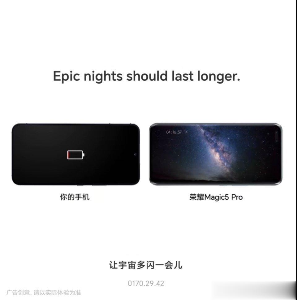 magic5系列对mate50系列说：好大哥给你看个好东西，你不是有超能续航吗[