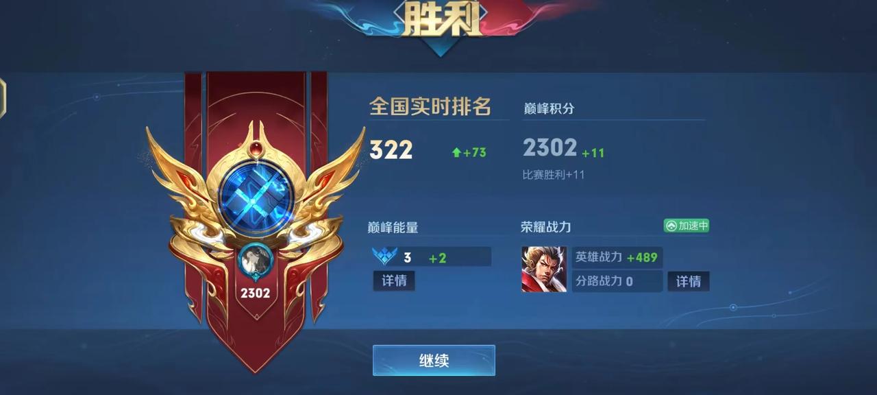越是到后期，想要将自己的巅峰积分打上去，是一件比较困难的事情。

但是也正是因为