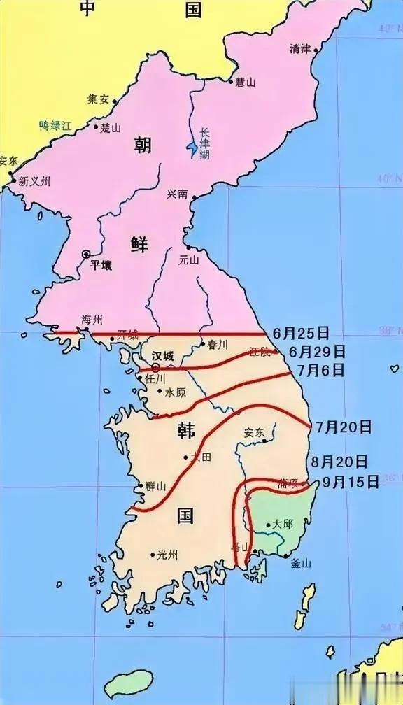 上世纪五十年代的朝鲜战争原本与中美无关，是朝鲜的内战。据前苏联解密文件∶1950
