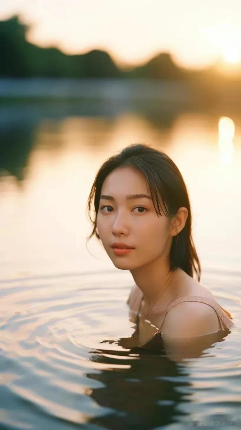 人工智能画的美女人像[捂脸]连请女模特的钱都省了[呲牙]Midjourney V