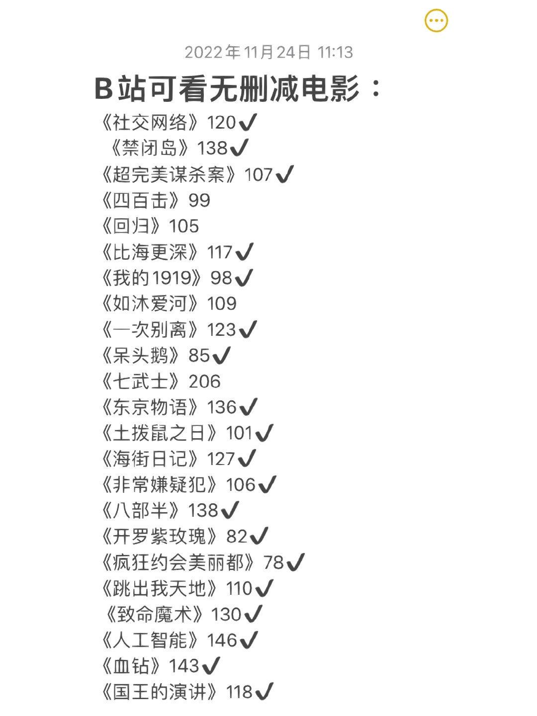 B站可看的无删减电影： ​​​