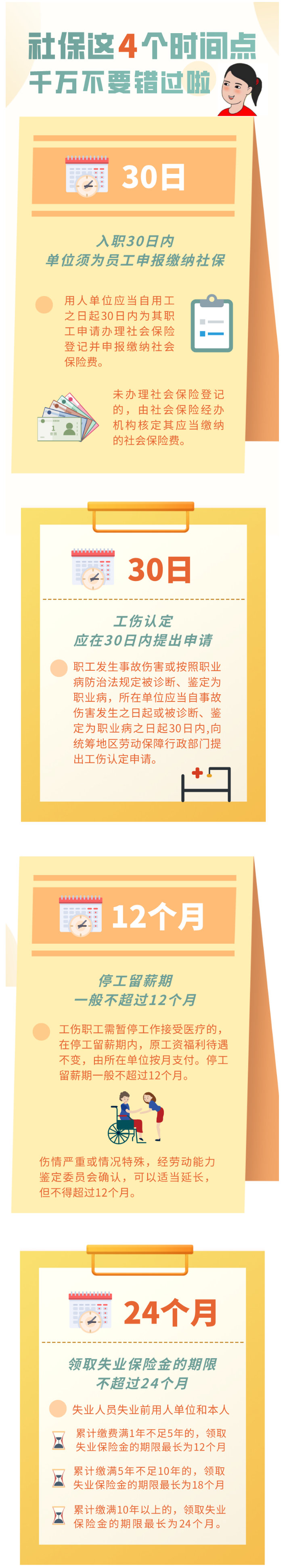 【社保这4个时间点，千万不要错