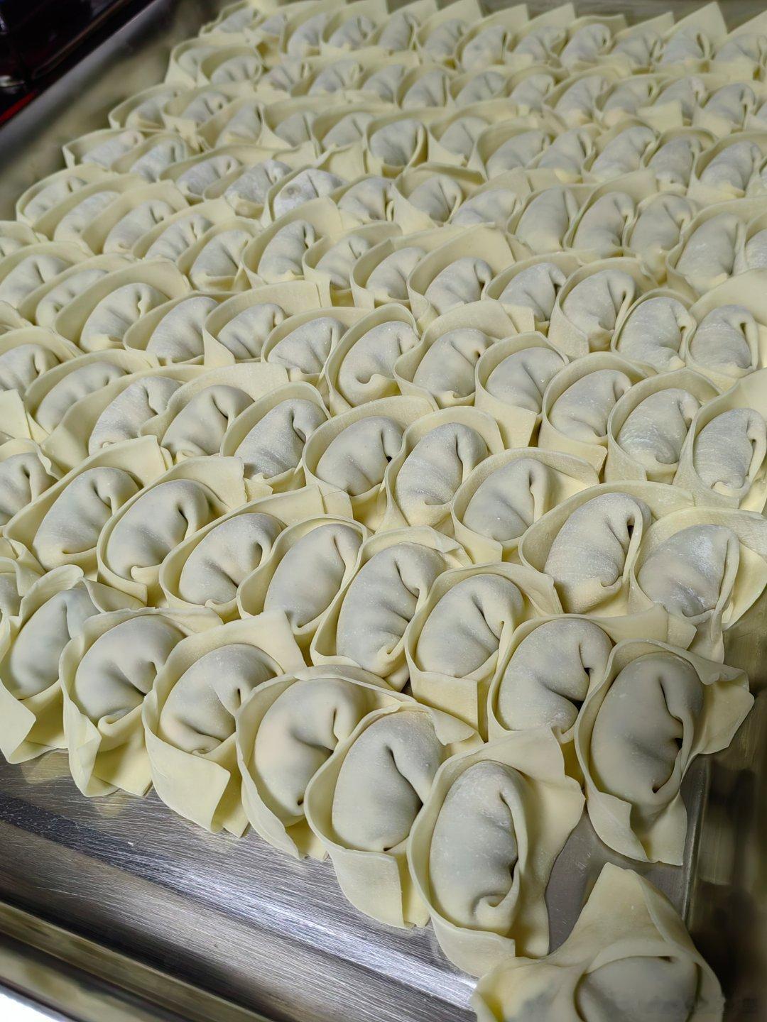 妈妈包的馄饨好吃😊 ​​​