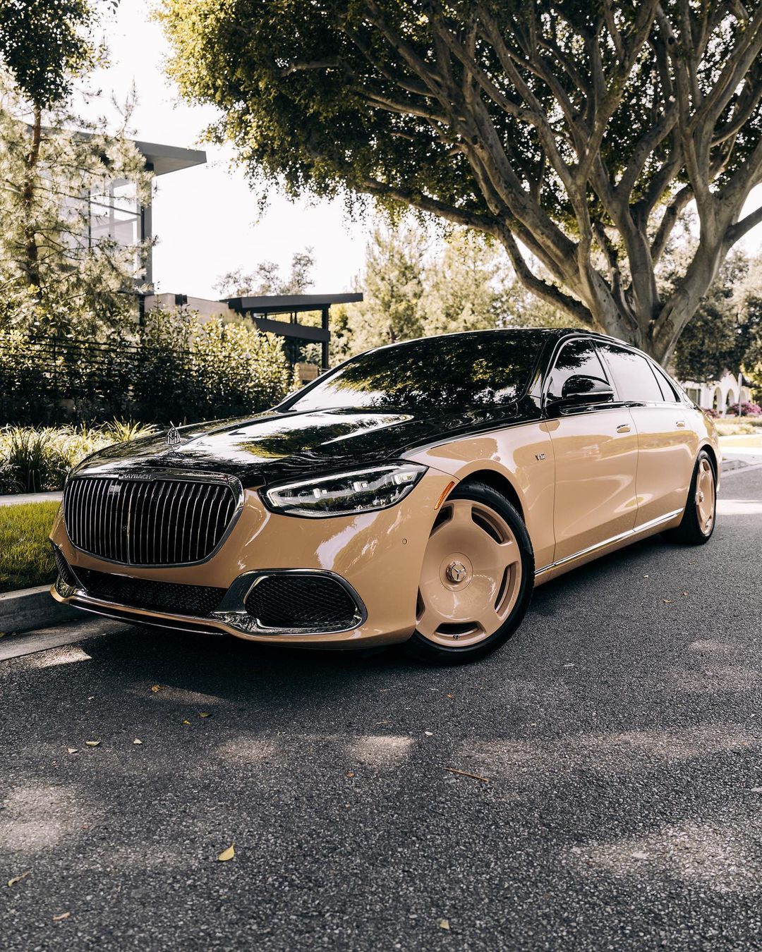 梅赛德斯-迈巴赫 S680 Virgil Abloh（曜岩黑、风岩沙色） ​​​