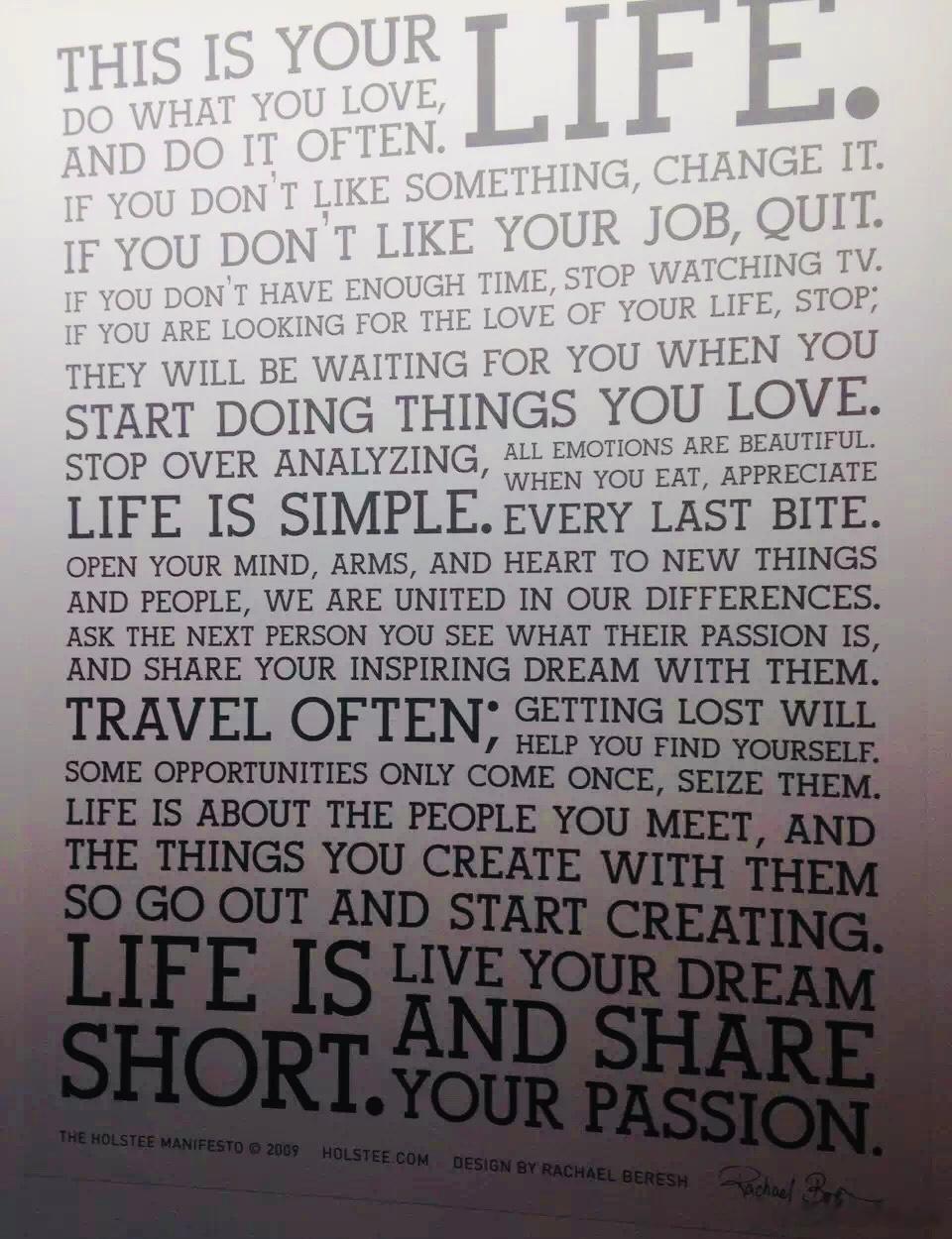 每次念完这段话，就觉得特别有力