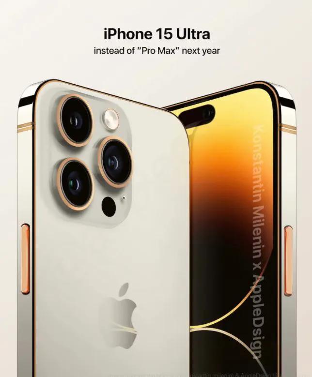 【iPhone15 Ultra顶级版】
iPhone15已经开始打样阶段
基本设