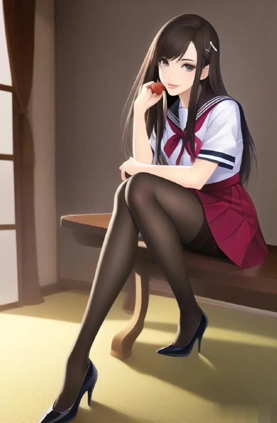 11.24.3 可爱的学生服妹