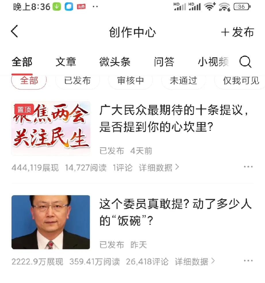 昨天终于爆了，2000多万的展现，截止到今天358万的阅读，增加了将近3000的