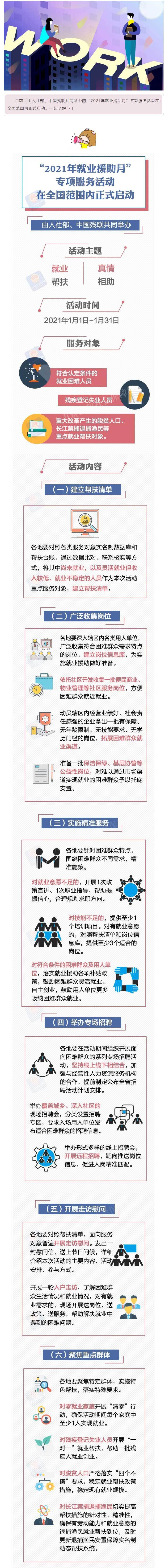 【2021年就业援助月专项活动