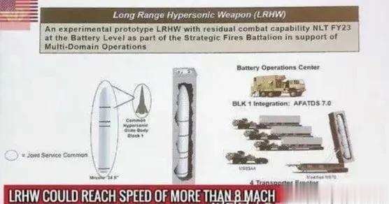 日本产经新闻报道，美方已经向东京发出正式申请，要求在日本列岛部署LRHW高超音速