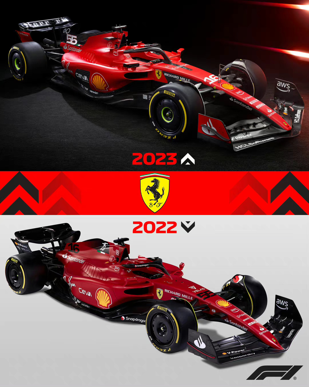 2023赛季10支车队全部发布完毕大家觉得哪一个车队涂装，最好看？#赛车##ca