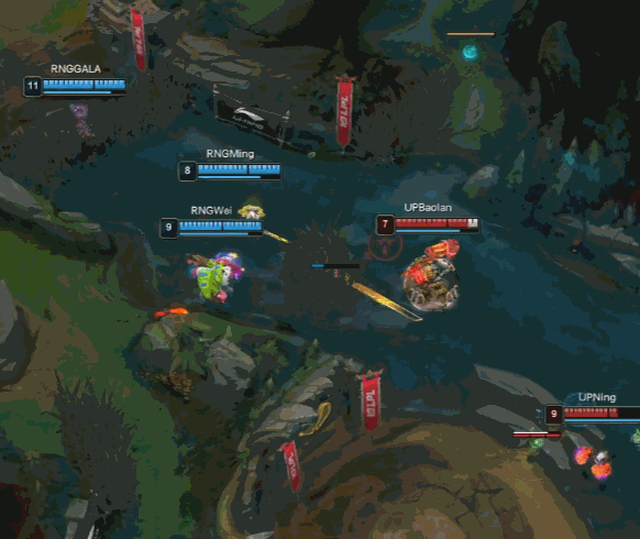 对于UP，只能说一句话，要不让Qing来打辅助，反正都是输，给Baolan留一条