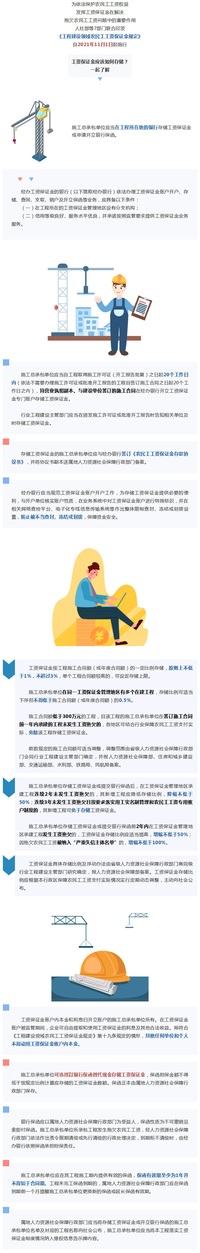 【工资保证金应如何存储？来看→