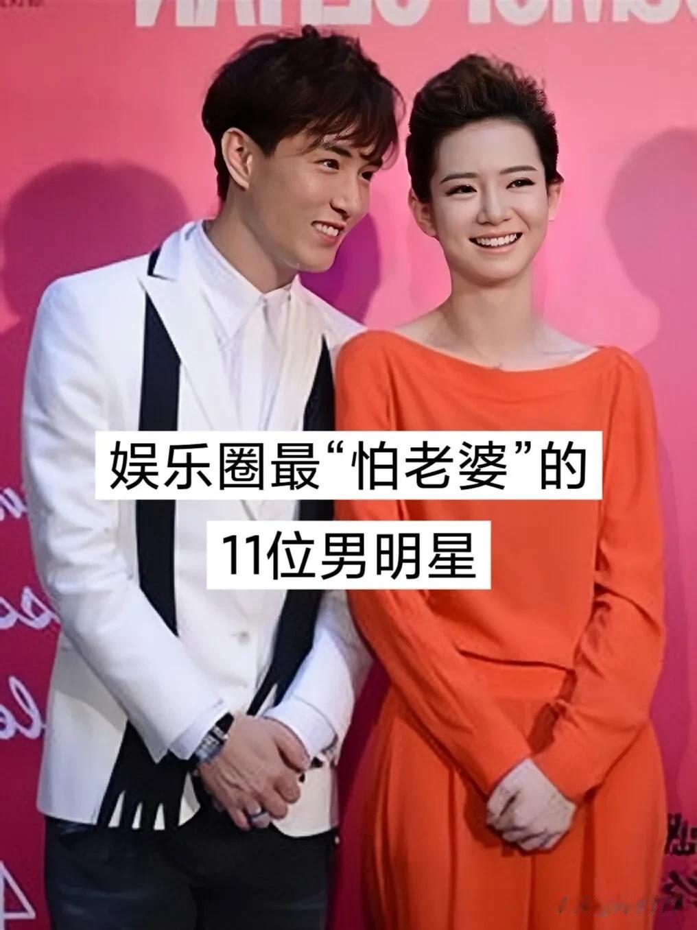 娱乐圈“怕老婆”的男明星
