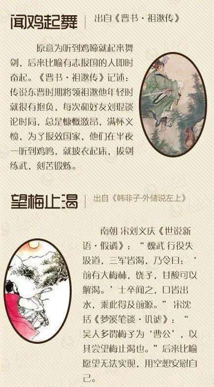 十八个经典典故，涨知识！！！ ​​
  